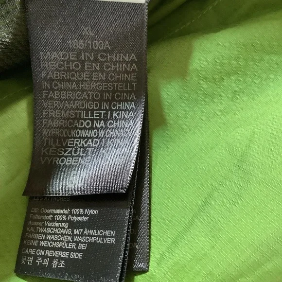 Marmot Men’s Precip Green Jacket Hooded Windbreaker Size XL Style #H41200 - Picture 8 of 14